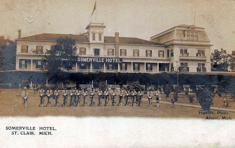 Somervile Hotel - 1910 Postcard